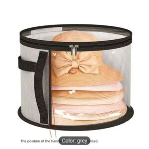 Versatile hat storage box transparent 🪟